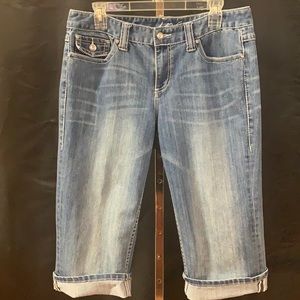INC Cuffed Capris, Size 12